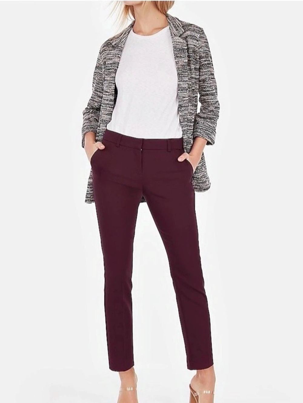 Express Publicist Ankle Midrise Pants in Size 8R